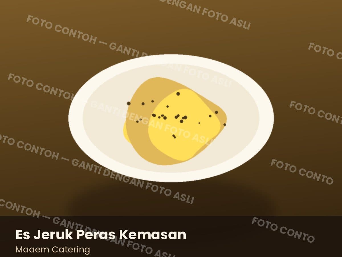 Es Jeruk Peras Kemasan Cup